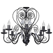 Люстра Vitaluce V1179 V1179/8 цвет черный