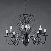 Люстра Vitaluce V1179 V1179/8 цвет черный-2