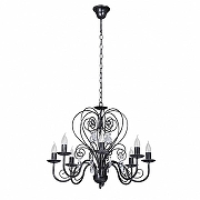 Люстра Vitaluce V1179 V1179/8 цвет черный-1