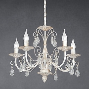 Люстра Vitaluce V1180 V1180/5 цвет белый с золотой патиной-2