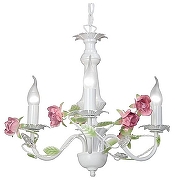 Люстра Vitaluce V1276 V1276/3 цвет белый, разноцветный