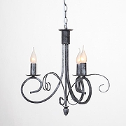 Люстра Vitaluce V1480 V1480/3 цвет черный с серебром-1