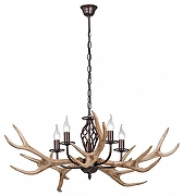 Люстра Vitaluce V1491/5 цвет коричневый-1