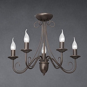 Люстра Vitaluce V1659 V1659/5PL цвет бронза темная-1