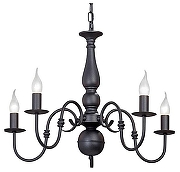 Люстра Vitaluce V1657 V1662-1/5 цвет черный