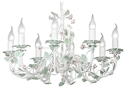 Люстра Vitaluce V1782 V1782-0/8 цвет белый, разноцветный