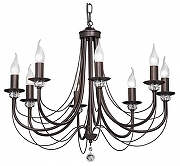 Люстра Vitaluce V1798-8/8 цвет коричневый