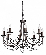 Люстра Vitaluce V1798-8/8 цвет коричневый-1