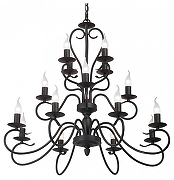 Люстра Vitaluce V1859 V1859-1/16 цвет черный