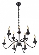 Люстра Vitaluce V1865 V1865-1/9 цвет черный-1