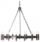 Люстра Vitaluce V1871 V1871-7/15 цвет бронза, черный