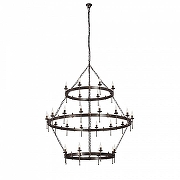 Люстра Vitaluce V1872 V1872-7/16+8+8 цвет бронза, черный-1