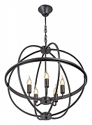 Люстра Vitaluce V3002 V3002-1/5 цвет черный-1