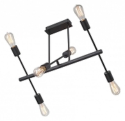 Люстра на штанге Vitaluce V3010 V3010-1/6PL цвет арматуры Черный-2