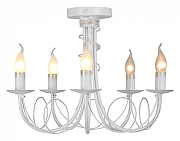 Люстра на штанге Vitaluce V3035 V3035-0/5PL цвет арматуры Белый, Золото