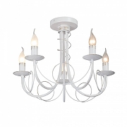 Люстра на штанге Vitaluce V3035 V3035-0/5PL цвет арматуры Белый, Золото-1