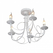 Люстра на штанге Vitaluce V3035 V3035-0/5PL цвет арматуры Белый, Золото-2