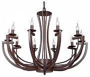 Люстра Vitaluce V3295 V3295-7/10 цвет коричневый