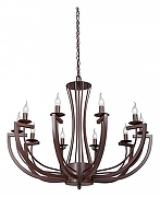 Люстра Vitaluce V3295 V3295-7/10 цвет коричневый-1