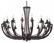 Люстра Vitaluce V3295 V3295-7/16 цвет коричневый