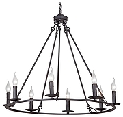 Люстра Vitaluce V3756-1/8 цвет черный