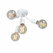 Люстра Vitaluce V3927 V3927-0/4PL цвет арматуры Белый-1