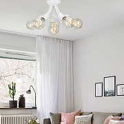 Люстра Vitaluce V3927 V3927-0/6PL цвет арматуры Белый-4