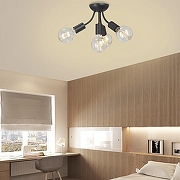 Люстра Vitaluce V3927 V3927-1/4PL цвет арматуры Черный-4