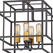 Люстра Vitaluce V3980 V3980-1/4 цвет черный-2