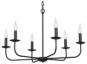 Люстра Vitaluce V3985 V3985-1/6 цвет черный