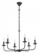 Люстра Vitaluce V3985 V3985-1/6 цвет черный-1