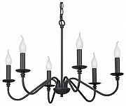 Люстра Vitaluce V3987 V3987-1/6 цвет черный