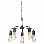 Люстра Vitaluce 4166 V4166-1/5 цвет черный-1