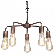 Люстра Vitaluce V4166 V4166-7/5 цвет коричневый