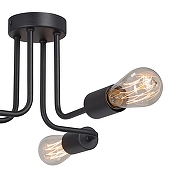 Люстра Vitaluce V4196 V4196-1/4PL цвет арматуры Черный-3