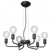 Люстра Vitaluce 4254 V4254-1/6 цвет черный-1