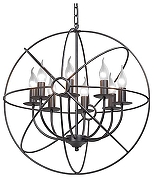 Люстра Vitaluce 4275 V4275-1/8 цвет черный