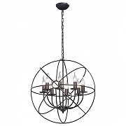 Люстра Vitaluce 4275 V4275-1/8 цвет черный-1