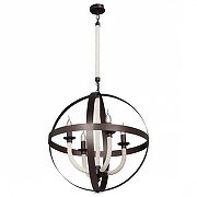 Люстра Vitaluce 4374 V4374-8/4 цвет бежевый, коричневый-1