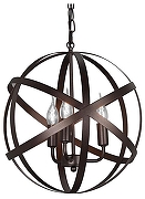 Люстра Vitaluce 4453 V4453-8/3 цвет коричневый