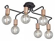 Люстра Vitaluce V4560 V4560-1/6PL цвет черный