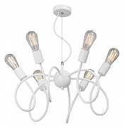 Люстра Vitaluce V4596 V4596-0/6S цвет белый-1