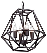 Люстра Vitaluce V4738-1/4 цвет черный