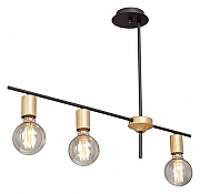 Люстра на штанге Vitaluce V4799-1/3PL цвет черный