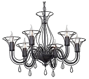 Люстра Vitaluce V4861 V4861-1/6 цвет черный