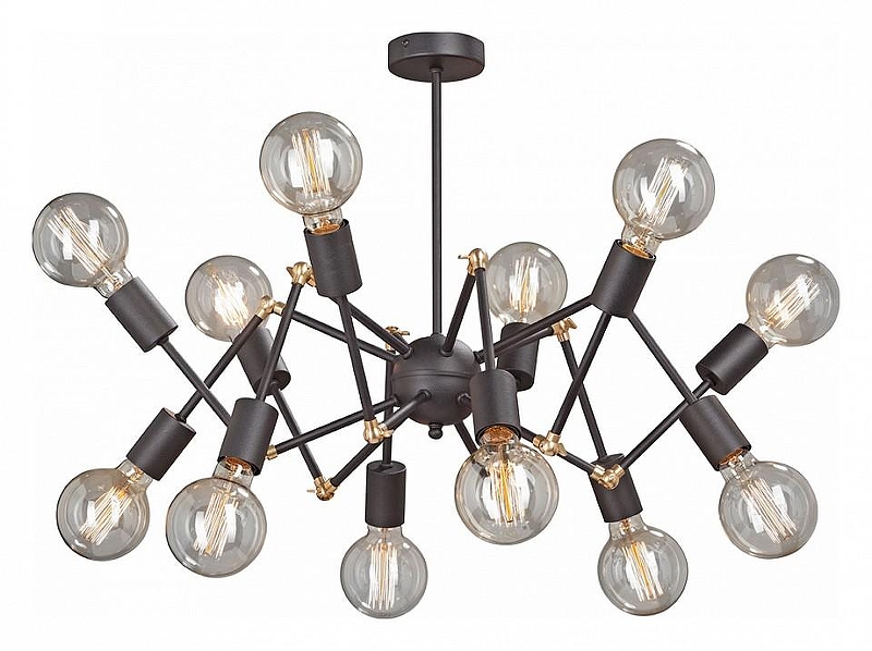 Люстра на штанге Vitaluce V4897-1/12PL 