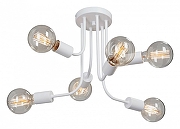 Люстра на штанге Vitaluce 4960 V4960-0/6PL цвет арматуры Белый