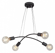 Люстра Vitaluce V4989 V4989-1/4S цвет черный-1