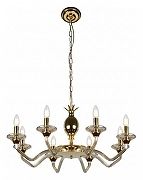 Люстра iLamp Flo YT2049-8 GD+COG цвет арматуры Золото-1