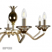 Люстра iLamp Flo YT2049-8 GD+COG цвет арматуры Золото-4